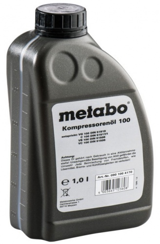 Ulje za klipne kompresore 1L Metabo(4707)